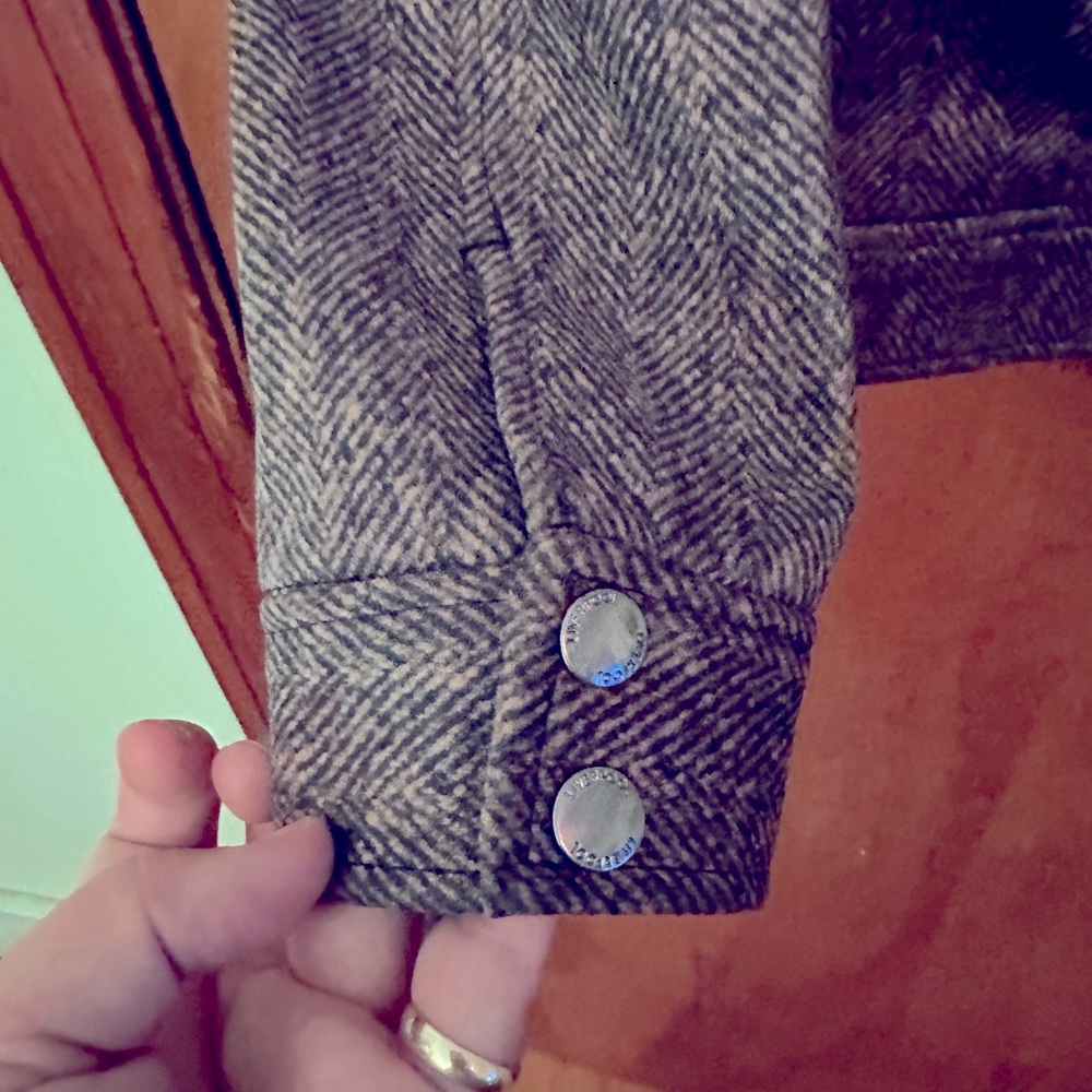 Moto style jacket with animal print